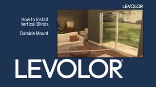 How To Install Levolor Outside Mount Vertical Blinds American How To Install Levolor Outside Mount Vertical Blinds American