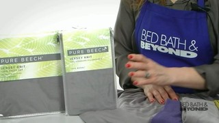 bed bath beyond tv watch pure beech jersey knit sheet set bed bath and beyond jersey sheets