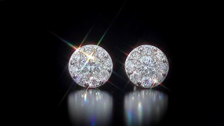 Round Brilliant Diamond Cer Earrings 1 45 Ctw 14kt White Gold Round Brilliant Diamond Cer Earrings 1 45 Ctw 14kt White Gold Video Gallery